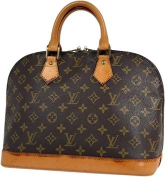 Louis Vuitton Pre-owned Handbags, female, Brown, Size: ONE SIZE Pre-owned Monogram Handbag