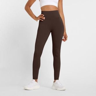 New Balance Donna NB Define High Rise Legging 25 in Marrone, Maglia di Poliestere, Taglia XS