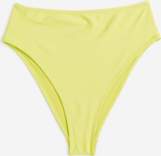 H&M Bikinihose Brazilian - Yellow