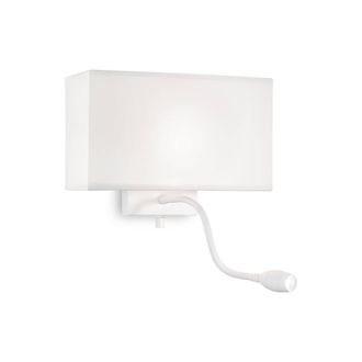 Netlighting Hotel LED 2 Light Wall Light White