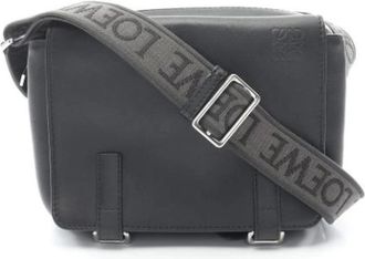 Loewe Vintage, unisex, Zwart, ONE Size, Leer, Pre-owned Leather Schoudertas