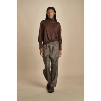 Sofie D'Hoore Mujer, Pantalones, Marr&oacute;n, Talla: S