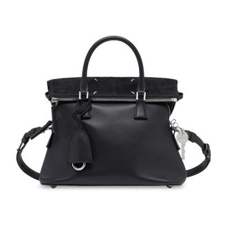 Maison Margiela 5AC Soft Mini - unisex - Handtassen - Zwart - ONE Size - Katoen - Tassen