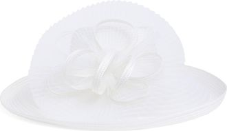 Collection XIIX Swirl Ribbon Fascinator in White at Nordstrom Rack