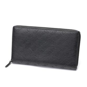 Balenciaga Black Leather Coin Purse/Coin Case (Pre-Owned)