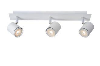 Lucide RILOU Dimmable Rotatable Indoor LED Ceiling Spotlight Bar GU10 in White