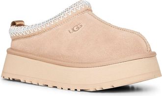 UGG Womens Mules Tazz Ii Beige Leather Sandal