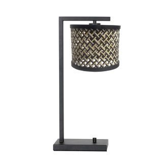 Steinhauer L&aacute;mpara De Mesa - Stang - Negro - Bamb&uacute; Metal - - Steinhauer