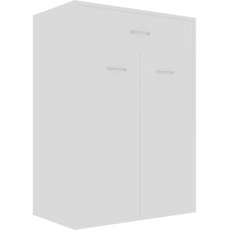 vidaXL Shoe Cabinet White 60x35x84 cm Engineered Wood vidaXL
