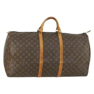 Louis Vuitton Pre-owned Weekend Bags, female, Brown, Size: ONE SIZE Pre-owned Weekend Bag