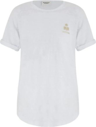 Isabel Marant Tops, Dames, Wit, M, Katoen, Koldia T-shirt