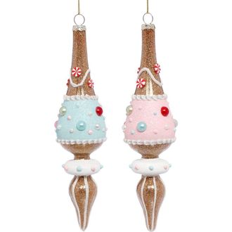 Mark Roberts Pastel Finial Ornament, Set of 6 in Pastel Pink at Nordstrom