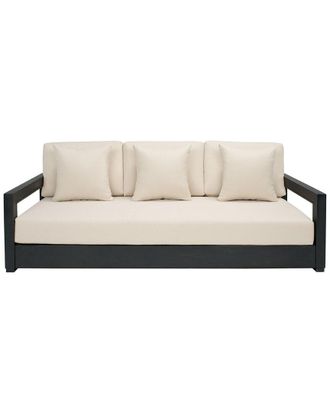 Safavieh Couture Montford Outdoor Aluminum 3-Seat Sofa
