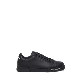 Dolce & Gabbana Zapatillas Portofino - Shoes - Hombre - Negro - 44 1/2 EU
