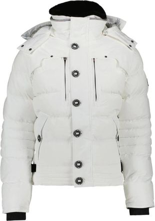 Wellensteyn Stad 1086 CO Starstream - Dames - Gewatteerde jassen - Wit - XL - Leer - Jassen
