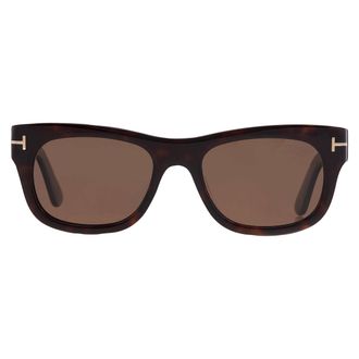 Tom Ford Marshall-02 Polarized Brown Square Mens Sunglasses FT1334 52H 54