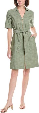 Sharagano Short Sleeve Shirtdress