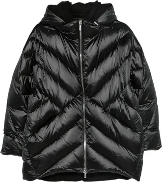 Moorer Hooded Zip-up Jacket