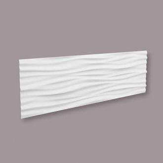 NMC Nmc - 3d Revestimiento Mural Liquid Arstyl Noel Marquet Panel De Pared Elemento Decorativo Dise&ntilde;o Moderno Blanco 0,43 M2
