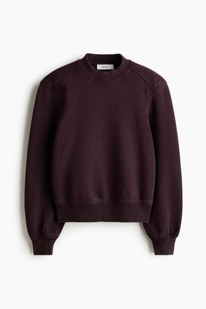 H&M Sweatshirt aus Baumwolle - Purple