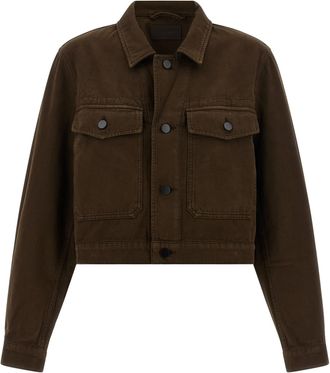 Christophe Lemaire Cotton blue Womens Jacket