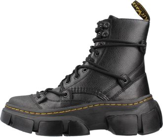 Dr. Martens Stijlvolle Veterschoenen - Dames - Veterlaarzen - Zwart - 37 EU - Schoenen