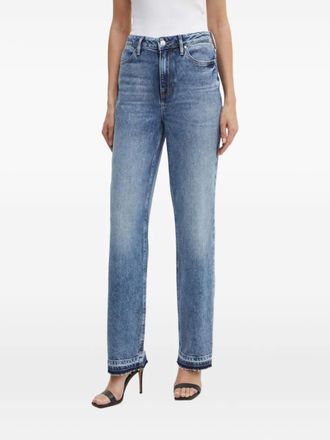 Guess Co Denim jeans met franje - Blauw