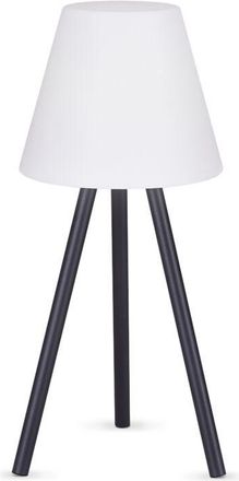 Paco Home Paco Home - L&aacute;mpara De Pie Int. Y Ext. De Mesa Bater&iacute;a Jard&iacute;n Terraza Recargable Moderna Blanco, L&aacute;mpara De Mesa 3 ( Bater&iacute;a)