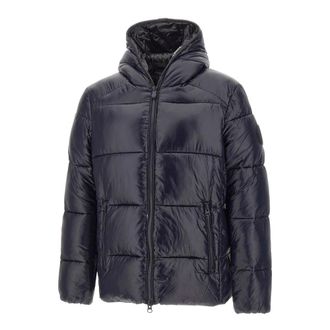 Save The Duck Edgard Puffer Jacket - Heren - Winterjassen - Blauw - L - Nylon - Jassen