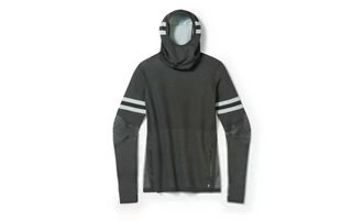 Smartwool Womens Intraknit Merino Tech Pullover Hoodie In North Woods