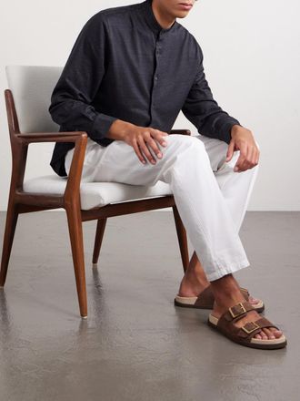 Brunello Cucinelli Suede Sandals