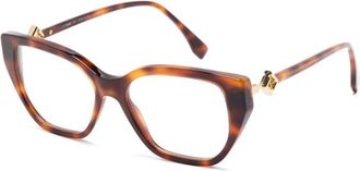 Fendi Fe 50100I 053 Optical Frame - Dames - Brillen - Bruin - 53 MM - Accessoires