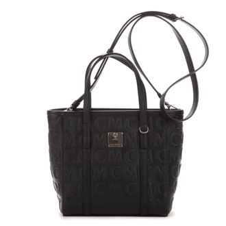 MCM Pre-owned Womens Mini Tote Handbag - Black - One Size