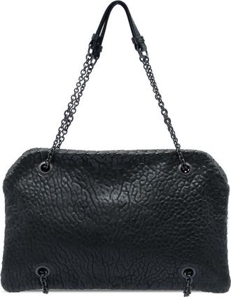 Bottega Veneta Pre-owned Bottega Veneta Textured Leather Whipstitch Duo Shoulder Bag Ladies 7ZUSTQDEDGXTZC3B