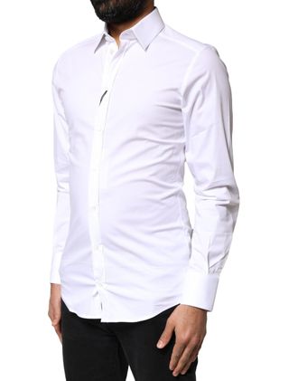 Dolce & Gabbana Cotton Blend Shirt - White