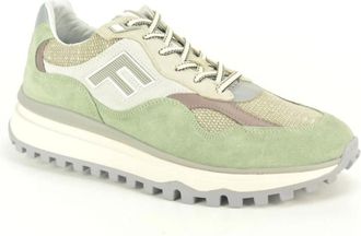 Floris Van Bommel Schoenen, Heren, Groen, 43 1/2 EU, L.Groen Combi Runner N. DZ