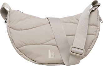 Got Bag Moon Bag Puffer Bag Womens Shoulder Bag Nylon Quilted, Scallop - Wavy, One Size