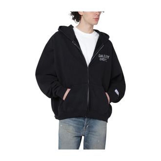 Gallery Dept. Heren, Sweatshirts & Hoodies, Zwart, Maat: L Katoen