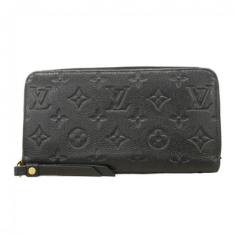 Louis Vuitton Noir Long Wallet (Bi-Fold) (Pre-Owned)