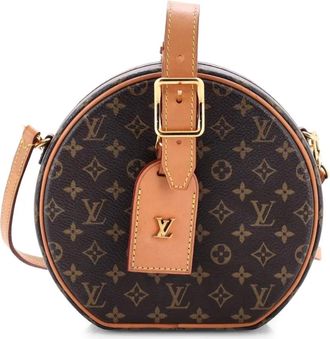 Louis Vuitton Petite Boite Chapeau Bag Monogram Canvas crossbody bag - Marrone