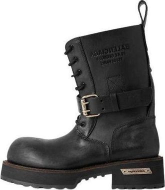 Balenciaga Venom Lace-up Bootie Black 873427WBEQ41081