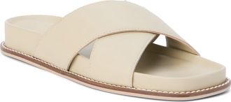 Matisse Footwear Hannah Slide Sandal in Bone Leather at Nordstrom, Size 10