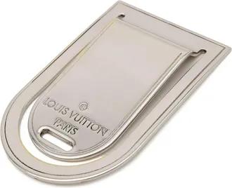 Louis Vuitton Silver Metal Money Clip (Pre-Owned)