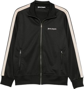 Palm Angels Embroidered-logo Zip-up Sweatshirt