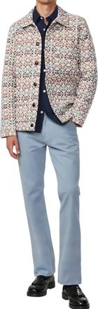 Nn.07 Sonny Relaxed Straight Leg Jeans In Powder Blue