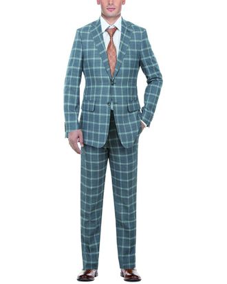 English Laundry 2Pc Wool-Blend Suit