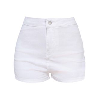 Generic Denim Shorts Women High Waisted Stretch - White Denim Shorts Women Plus Size - Summer Beach Wear Runningshorts Flowy Ladiesshorts Knee Length Linensho