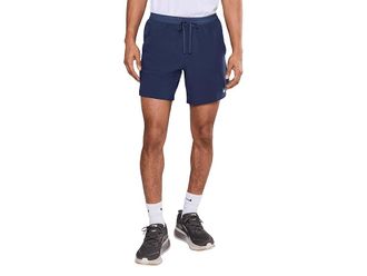 Nike Dri-FIT Stride 7 Brief Shorts Mens Workout Midnight Navy/Reflective Silver : 2XL 7, Polyester