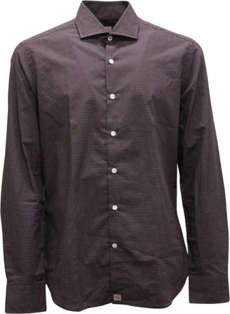Sonrisa Overhemden, Heren, Bruin, L, Formal Shirts