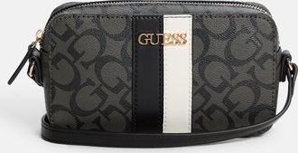 Guess Kyrie Mini Faux-Leather Camera Crossbody